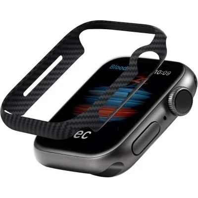 Pitaka Apple Watch 44Mm Series 6/5/4/Se/Se2 Air Case - Karbon